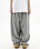 TAKEASY Riesige Passform Einfarbige Jogginghose (8% Melange Grau)