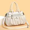 Luxury Handbags Women Soft Leather Bag Designer 3 Layers Handbags Casual Tote Bag Ladies Shoulder Crossbody Bag for Female