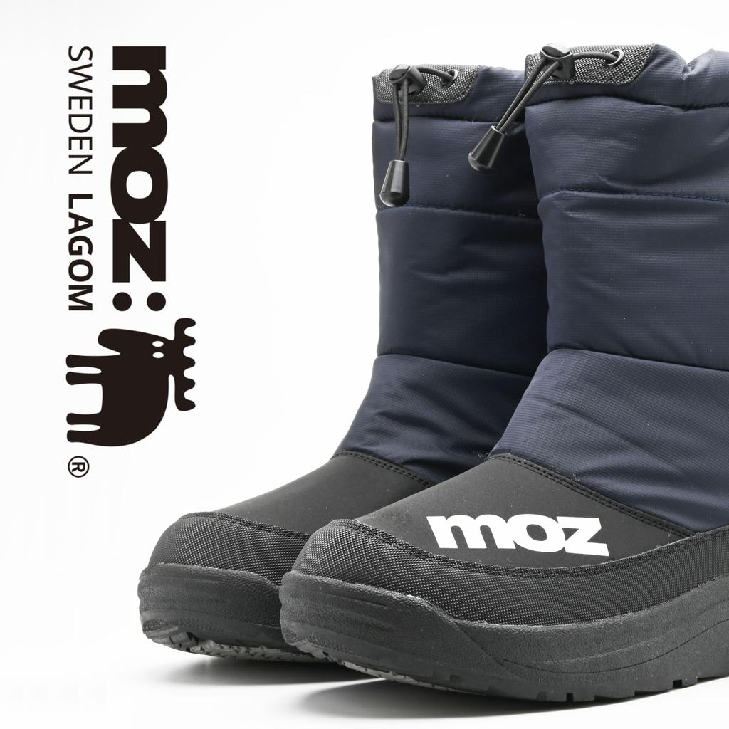 Mozu Winter Snow Long Trekking Cold Urethane Fleece 5681 LLL Men's Boots, Length, Boots, Fall/Winter, Waterproof, Non-Slip, Weather, Water-Repellent,