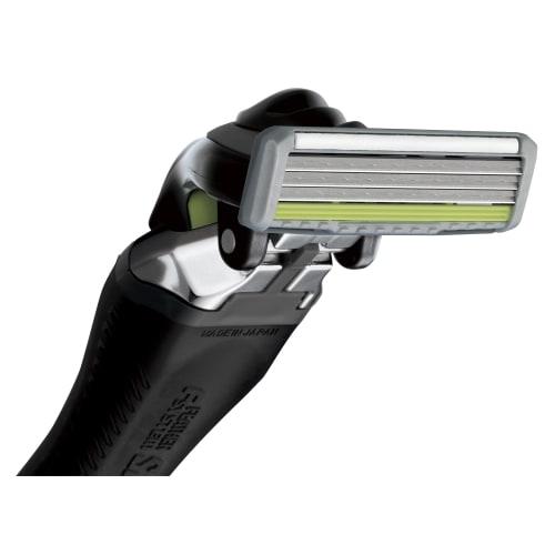 Feather Sicherheitsrasierer [.co.jp Exklusiv] Feather Samurai Edge Halter mit 3 Ersatzklingen