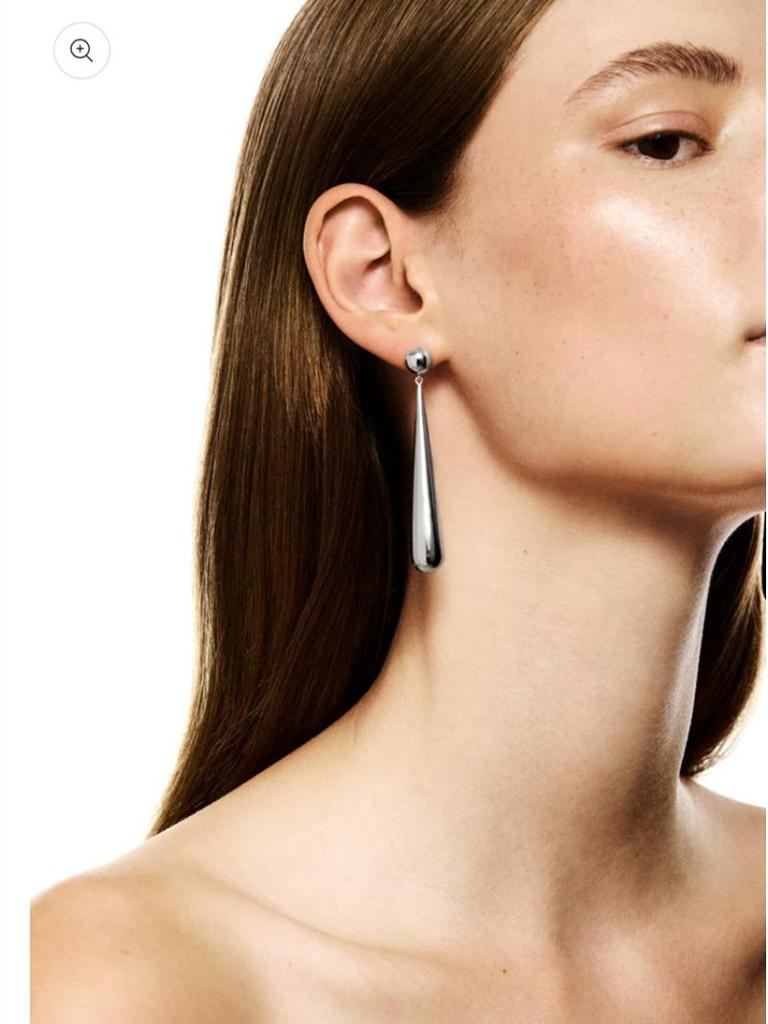 Minimalist Danish Teardrop Tassel Earrings for Women - European & American High-End Design
