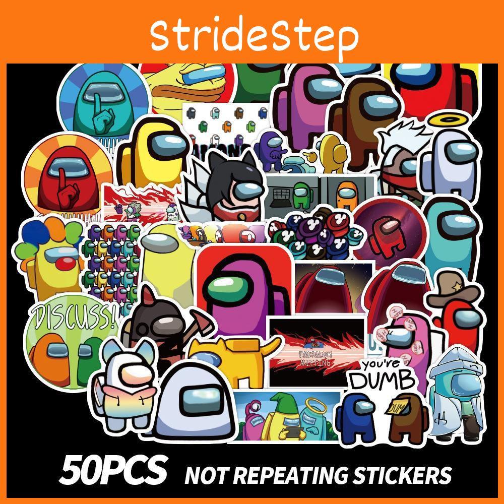 Stickers Game 50pcs Waterproof Pvc Luggage Laptop Mug Bikes Diy Decals