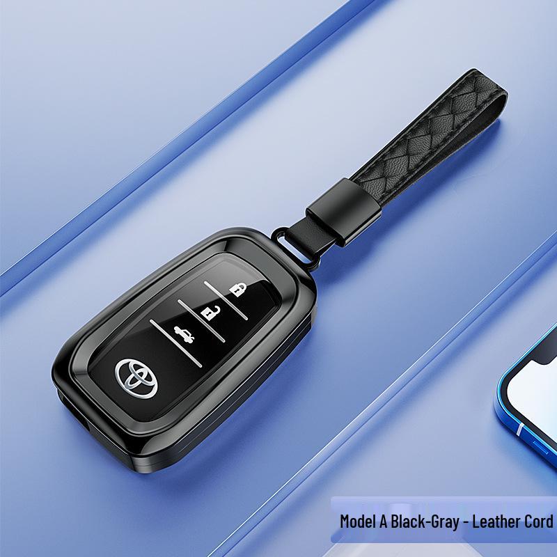 Toyota Key Case: Full Wrap Cover for Camry, Prado, Crown, Reiz, Levin, Highlander, Sienna