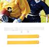 Football Belts and Flags Set Competition Training Waist Strap Flags Adjustable Football Belt Flags Training Equipment