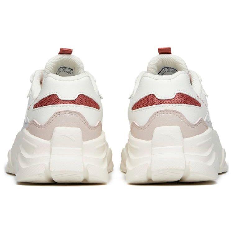 Anta Shock Absorbing Non-Slip Durable Low-Top Sports Casual Shoes Women sneaker White Gray 922048820-8