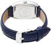 Arias Amalfidia Analog Waterproof Watch with Leather Strap and White Black Tonneau-Shaped Dial, A35L28, Women's,