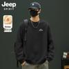 JEEP SPIRIT Men's Heavyweight Fleece-Lined Crewneck Sweatshirt