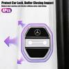 4Pcs Car Door Lock Buckle Silicone Anti-Collision Protector For Mercedes-Benz GLC X253 X254 C-Class W205 W206 A-Class W177 GLA E CB1IY6