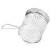Round Shape French Fry  Basket With Handle Fries Holder Table Serving Food Container  Coffee Shop