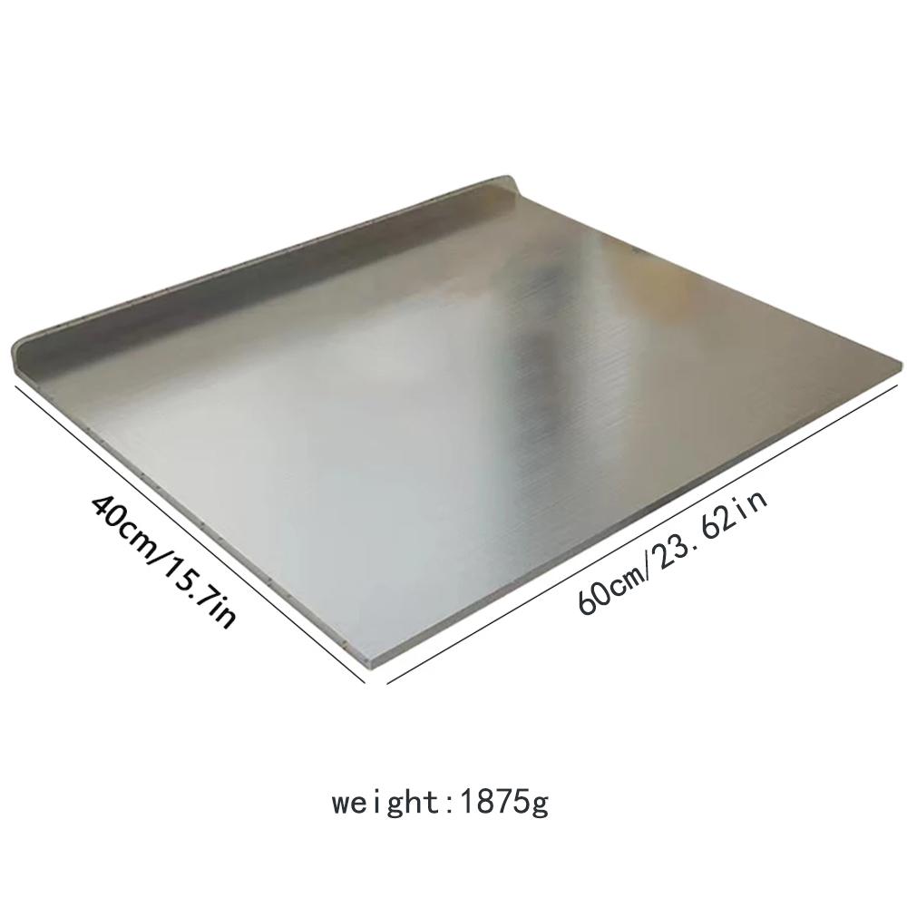 Stainless Steel Cutting Board 60*40cm Multifunctional Cut Vegetables and Meat Chopping Board Home Kitchen Rectangular Board
