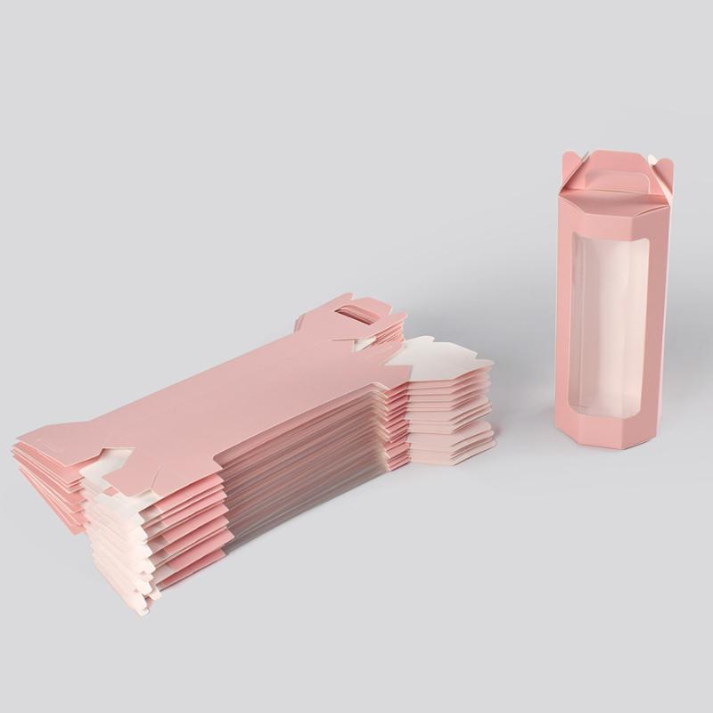 10Pcs Fashionable Octagonal Clear Window Gift Boxes For Flowers And Gifts, Birthday Wedding Valentine'S Day