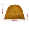 Hotsale Short Knit Watch Cap Cuffed Trawler Hats Skull Cap Designer Fisherman Beanie for Men and Women