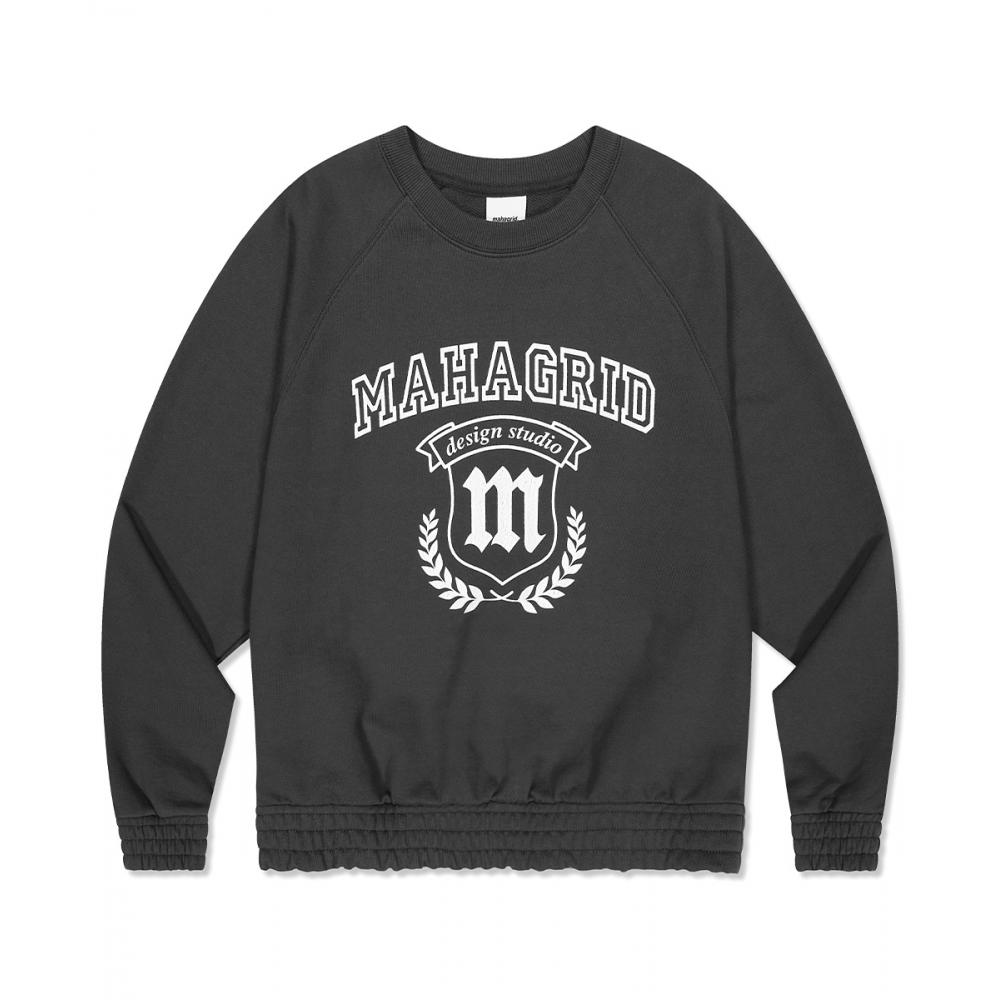 

MAHAGRID SHIELD SWEATSHIRT CHARCOALMG2DSMM442A
