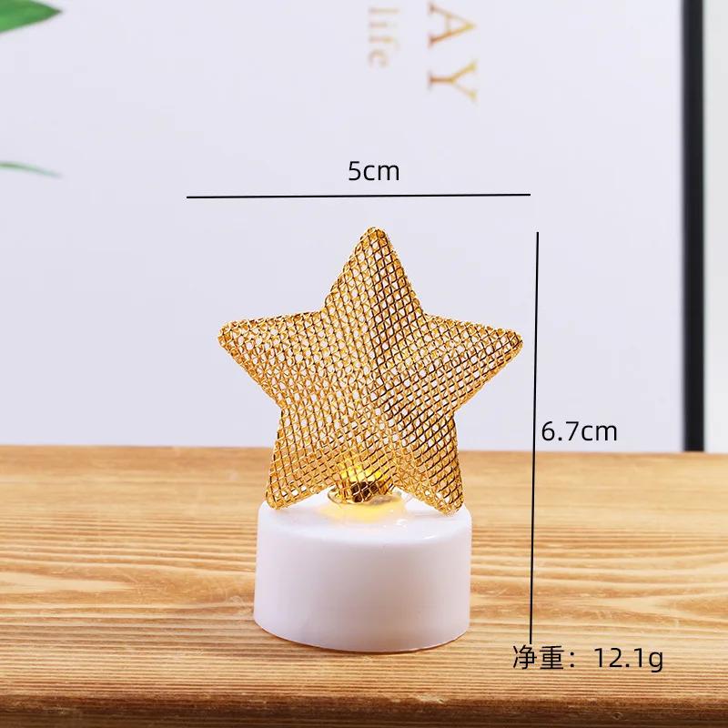 LED Candle Light Desktop Ambience Decoration Electronic Flameless Candles Light Home Bedroom Decoration