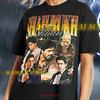 Sunset Curve T-Shirt Vintage Retro 90er Bootleg Pullover Saf Vintage Vielseitig Leicht Atmungsaktiv Unisex Bequem