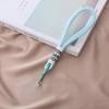 Mobile Phone Chain Ring Cord for Keys with Patch Wrist Strap Luxury Hanging Cell Phone Holder Contrasting Colors Rope Keychain