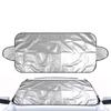 Winter Car Windshield Snow Cover PE Material Folding Freeze Window Protector 59.06x27.56x0.39 Inches Car Snow Cover