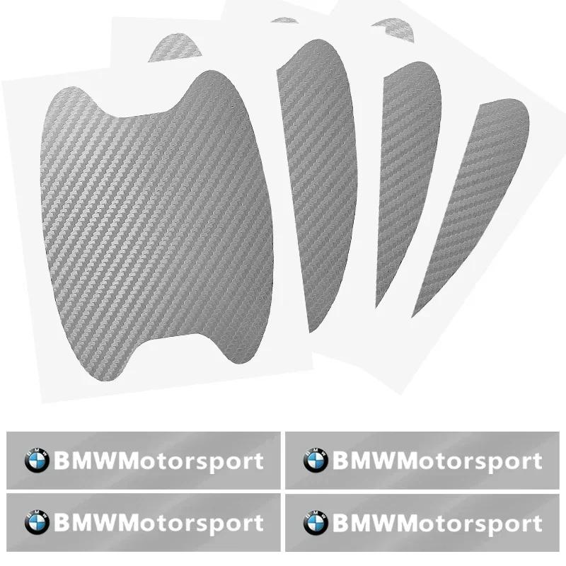 8 ks Ochranná fólie na auto Stylingová nálepka na dveře Ochranná fólie proti poškrábání rukojeti auta Pro BMW F30 F10 E90 F20 E46 E60 E70 E91