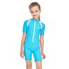 Children's Short Sleeve One-Piece Swimsuit