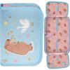 School Pencil Case For Girls, Single-Compartment, Kapibara, Without Contents