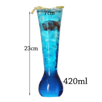Bleifreies Kreatives Glas Kristall Highball Glas Barzubehör Collins Becher Trinkgläser Für Wasser, Saft, Bier und Cocktail