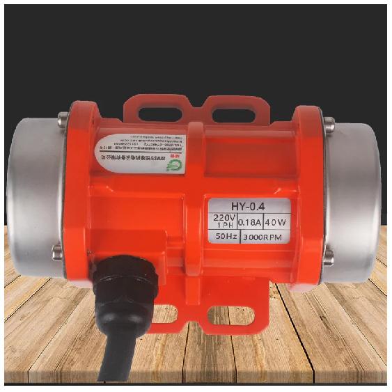Waterproof Vibrating Motor 220V 20/30/40/60W Feeding Machine Vibrate Motors for Shotcrete Machine Vegetable Washing Machine