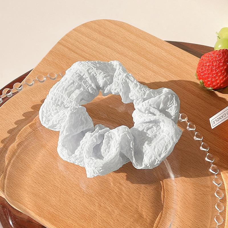 Elastico per Capelli da Donna Stile Coreano di Alta Gamma - Elastico a Forma di Intestino per un Look Semplice ed Elegante