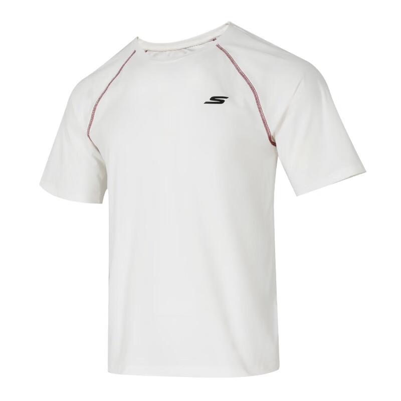 Skechers Breathable Round Neck Quick-Dry T-Shirt Unisex Tops P226U030-0019 XS