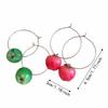 Resin Simulation Fruit Earrings Exaggerated Fruit Earrings Dangle Earrings  Vacation Accessories