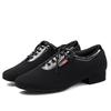 Oxford Cloth Men Adult Modern Dance Shoes Soft Soled Latin Dance Shoes Teacher Shoes