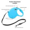 5m Automatic Retractable Dog Leash for Outdoor Use