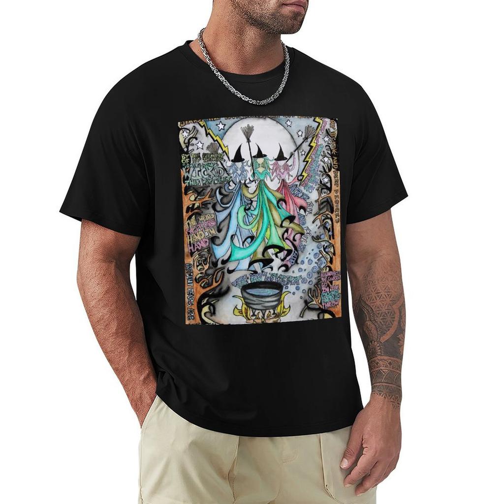 Macbeth Dada Dolls T-Shirt custom t shirt cheap stuff oversized vintage clothes T-shirts for men cotton