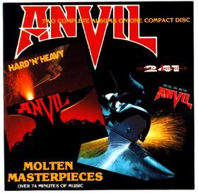 

CD ANVIL - Molten Masterpieces ACD24107 Attic 1989 Japan Rock Used
