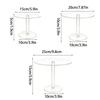 Gifts Acrylic Cake Stand Transparent Double-layer Dessert Display Rack Round Party Dessert Stand Wedding Birthday