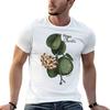 Hoya Obovata Illustration T-Shirt Man T Shirt Heavy Cotton Cotton T Shirts High Quality Mens Gr