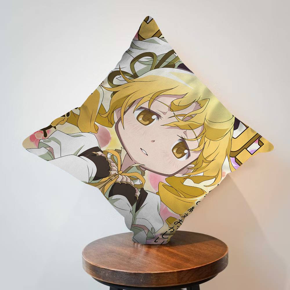Kawaii Mami Tomoe Pillow Gift Home Office Decoration Pillow Bedroom Sofa Car Cushion CoverPillow Case