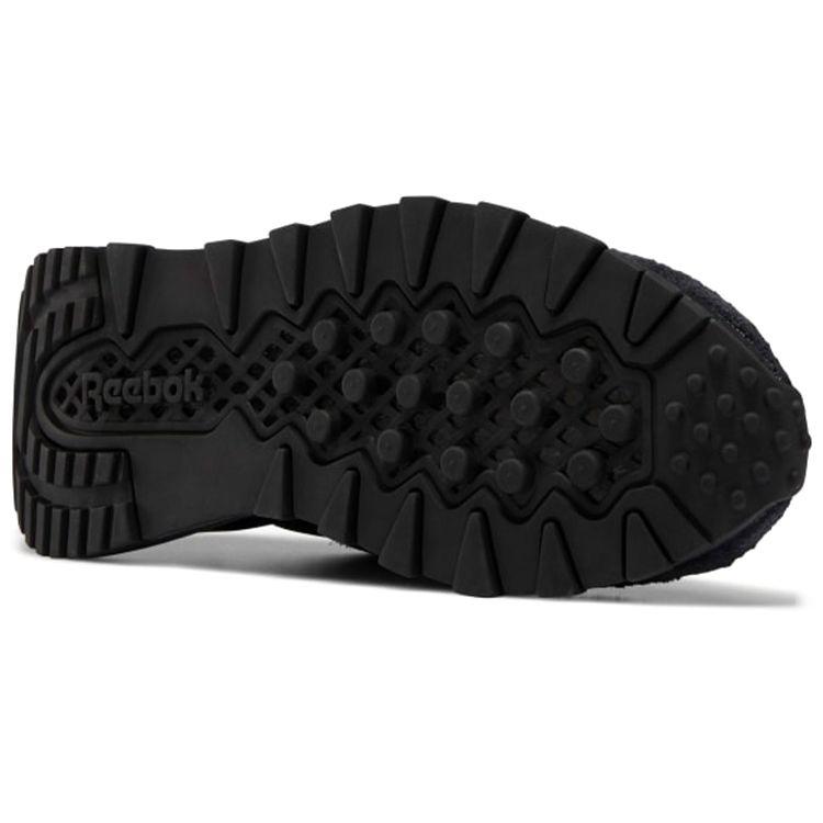 Reebok Classic Leather Series Synthetic Leather Comfortable Sports Durable Low-Top Lifestyle Casual Shoes Unisex sneaker Midnight-Black GW9977