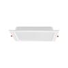 Oprawa Wpuszczana Biała Kwadratowa 22.4 Cm Wbudowany Led 18W Downlight Videx 4000K 2200Lm