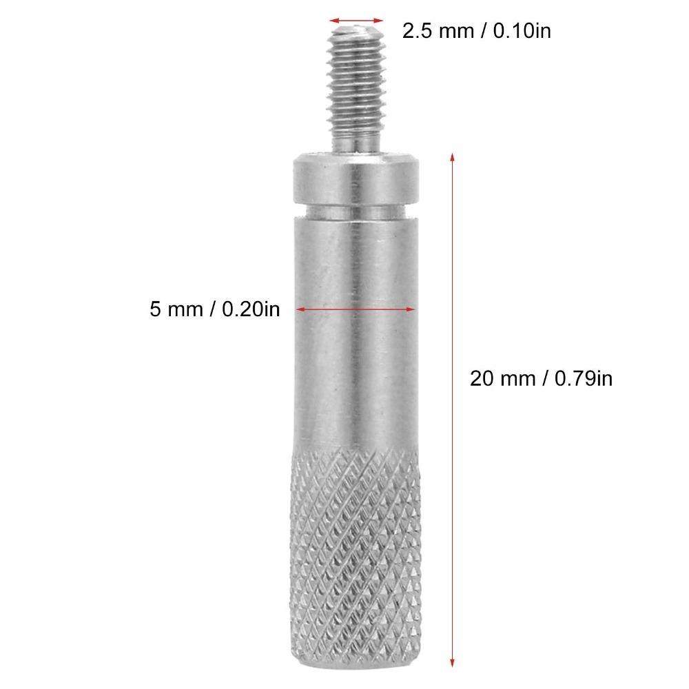 2.5mm Thread Dial Indicator Extension Rod M2.5 Thread Contact Points Extension Rod  Dial Indicator