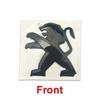 Front Hood Decals Rear Trunk Lion Emblem for Peugeot 301 308 408 508 2008 3008 4008 5008 ABS Car Stickers Refitted Accessories