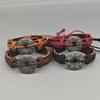 Adjustable Woven Alloy Vintage Leather Bracelet for Men & Couples - Besties Edition