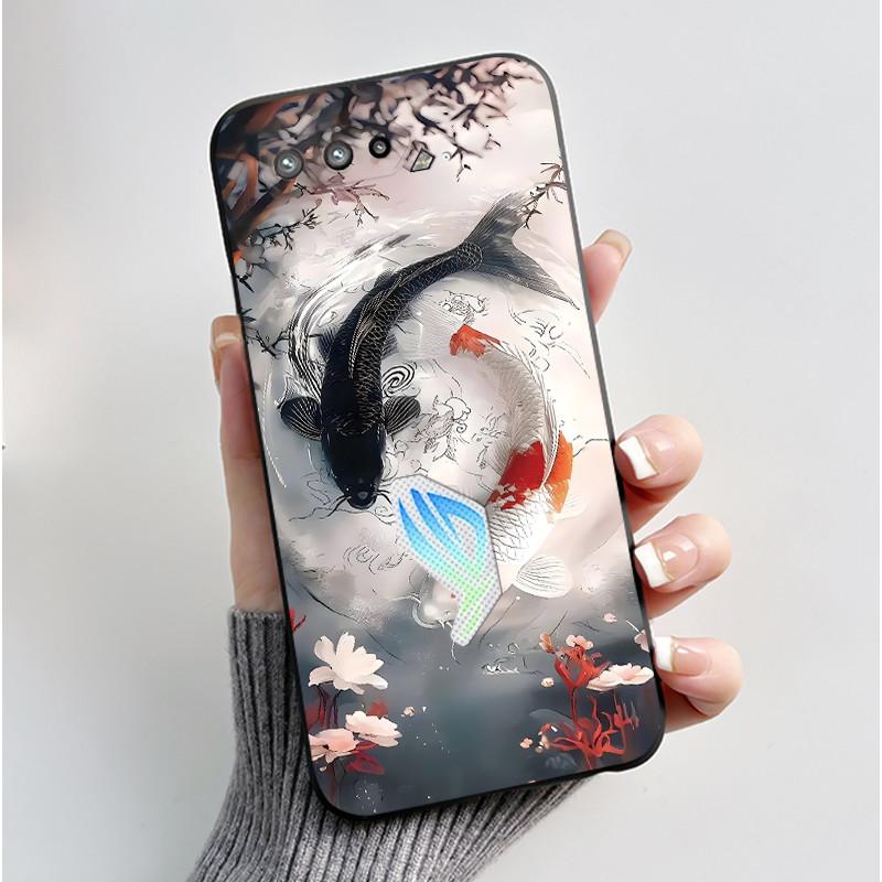 For Asus ROG Phone 5 5s Case Luxury Cute Love Rabbit Funny Soft TPU Silicone Protective Back Cover For Asus Rog 5 5s Phone Case