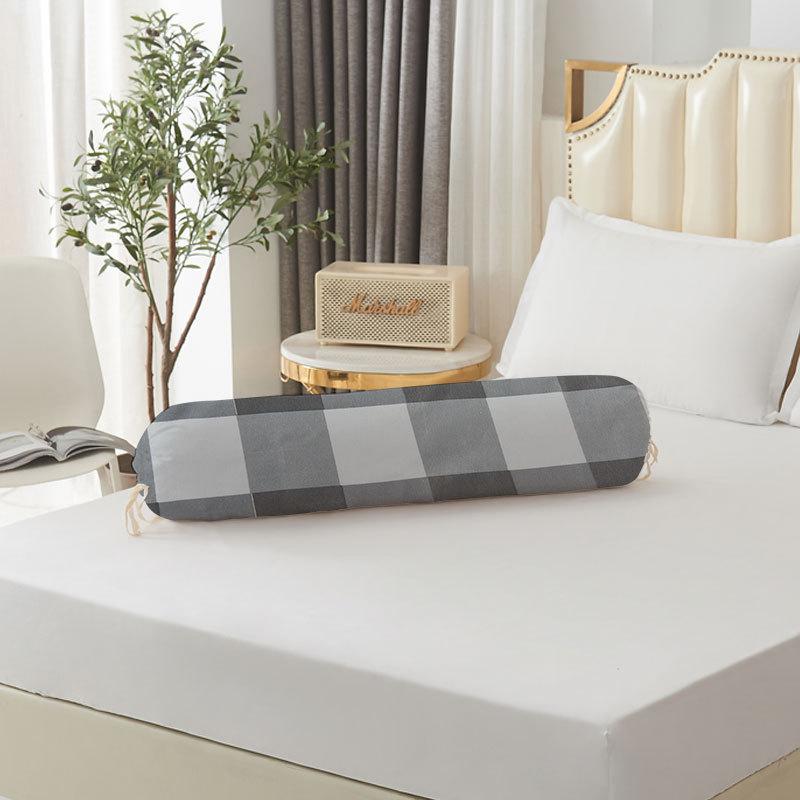 

2PC 106X35CM Cylindrical Pillow Case Long Pillow Cover Comfortable Pillow Case Neck Bolster Headrest Cushion Cover Home Decor 1PC Pillowcase106X35