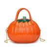 Super Popular Pumpkin Bag Niche Personality Handbag Ins Style Hot Girl Chain Crossbody Bag Beautiful Irregular Bag for Women