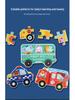 Wooden Six-in-One Puzzle for Ages 3-6: Animals & Transportation Educational Toy for Early Childhood Development