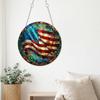 2D Flat Freestanding Acrylic Disc, Home Wall Decoration, Porch Ornament, Chain Pendant.
