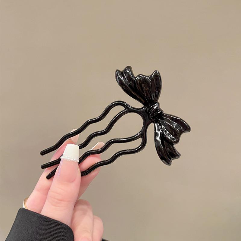 Hollow Butterfly Simple U-shaped Hair Clip Women's Hair Clip Hair Stick Women's Bridal Hair Accessories Headwear Hair Hairpin