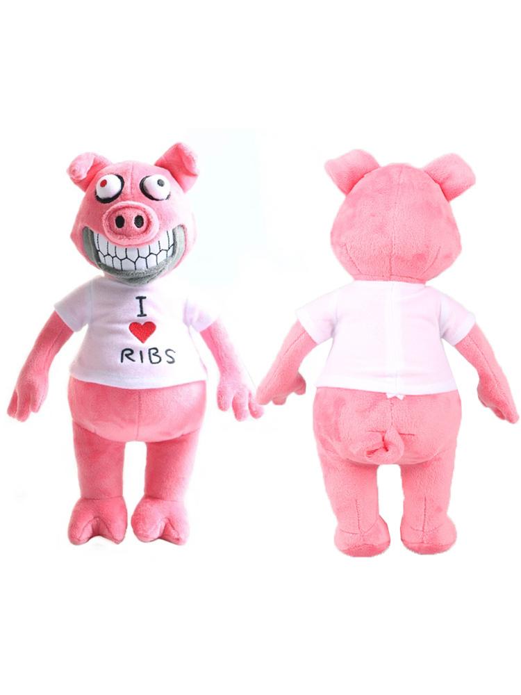 Jeu Dark Deception Peluche Jouet Horreur Hangry le Cochon Lapin Chanceux Penny Poulet Ducky Terrifiant Peluche Animale en Peluche Poupée Douce Cadeau