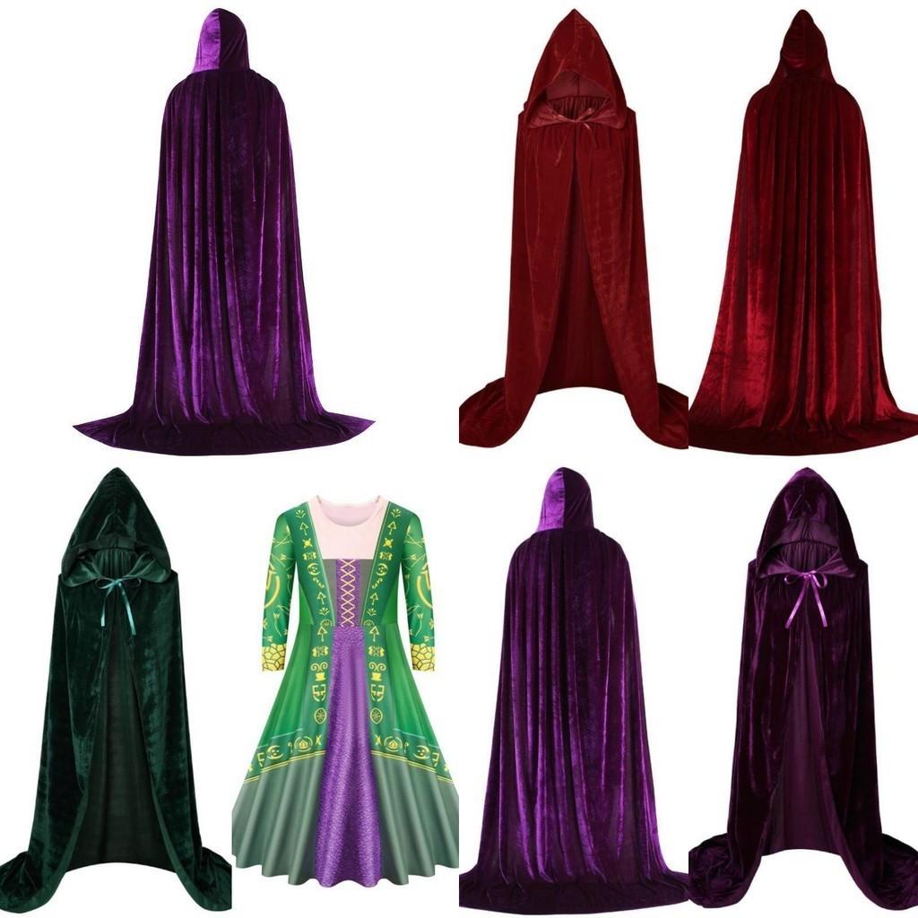 Entfessle deine innere Hexe mit dem Hocus Pocus 2 Kapuzenumhang für Kinder!