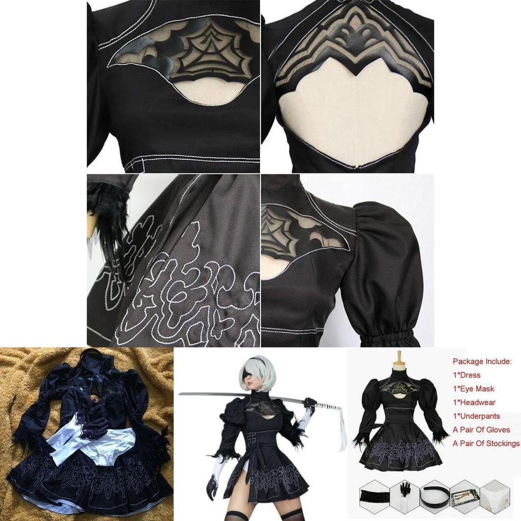 Premium Quality Nier Automata 2b Yorha No.2 Cosplay Outfit For Ultimate Fans